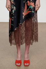 BEA MULE | TANGELO SUEDE