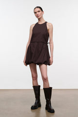 MOLLY MINI DRESS | EARTH