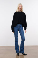 KYLE STRETCH FLARE JEAN | STONE BLUE
