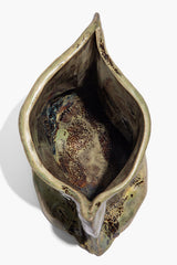 CERAMIC VASE | SNAKE SKIN GLAZE