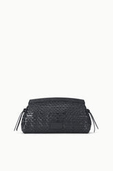 MAUDE CONVERTIBLE CLUTCH | BLACK WOVEN