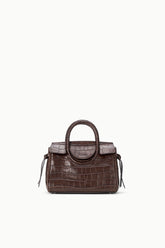 MAUDE MINI CARRYALL | ESPRESSO CROCO