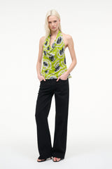 LIORA TOP | PADDLE OUT CHARTREUSE