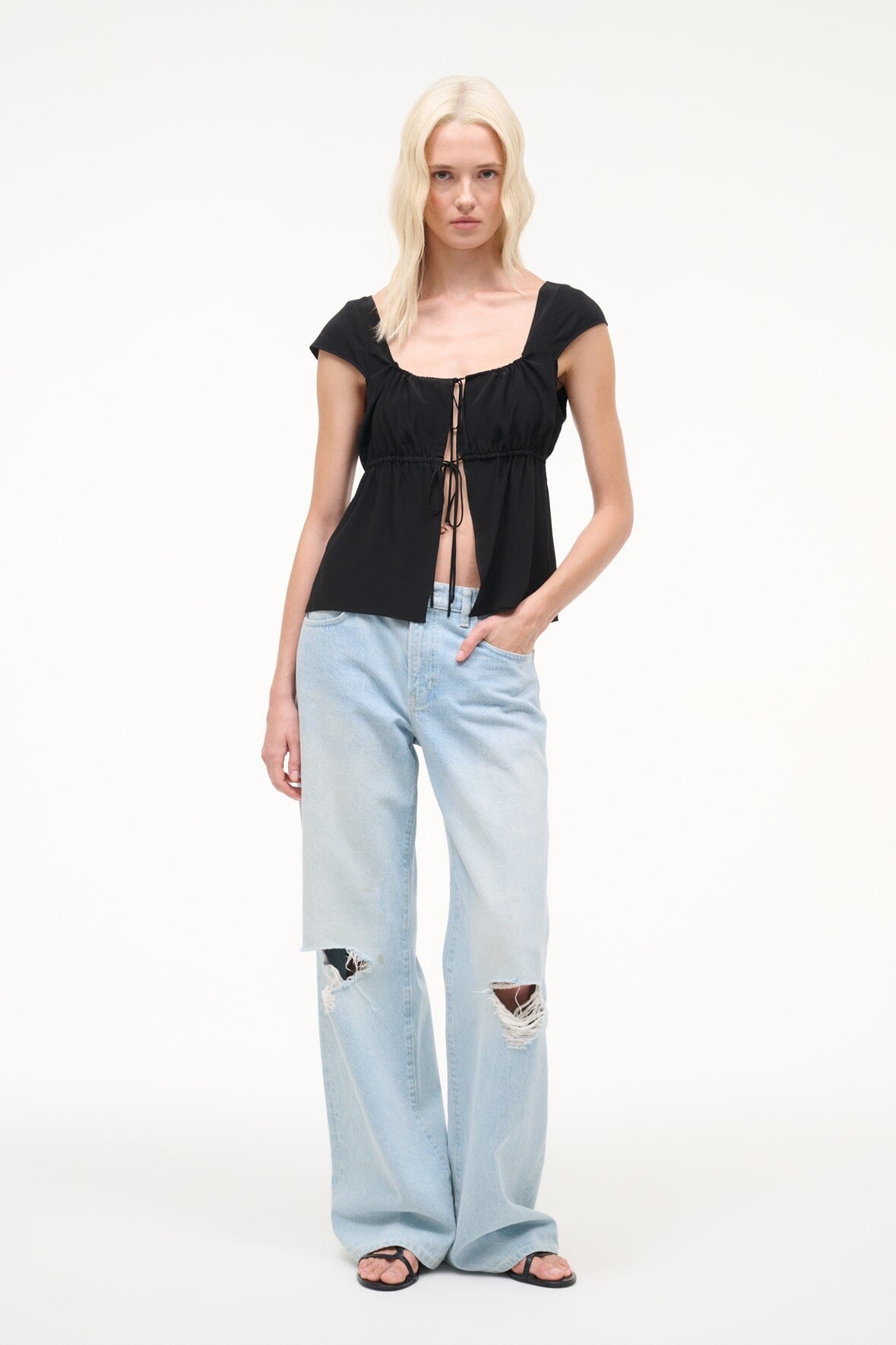 POMONA TOP | BLACK