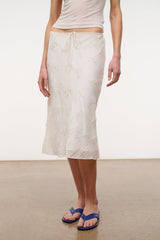 LUCIA SKIRT | WHITE
