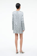 KONA DRESS | SILVER SAGE PLISSE