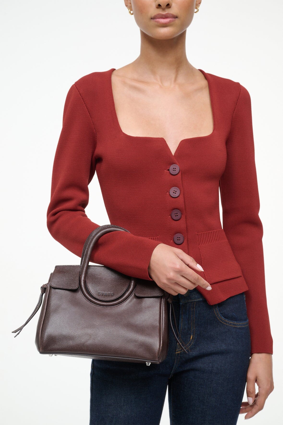 MAUDE MINI CARRYALL | ESPRESSO