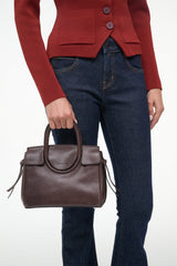 MAUDE MINI CARRYALL | ESPRESSO