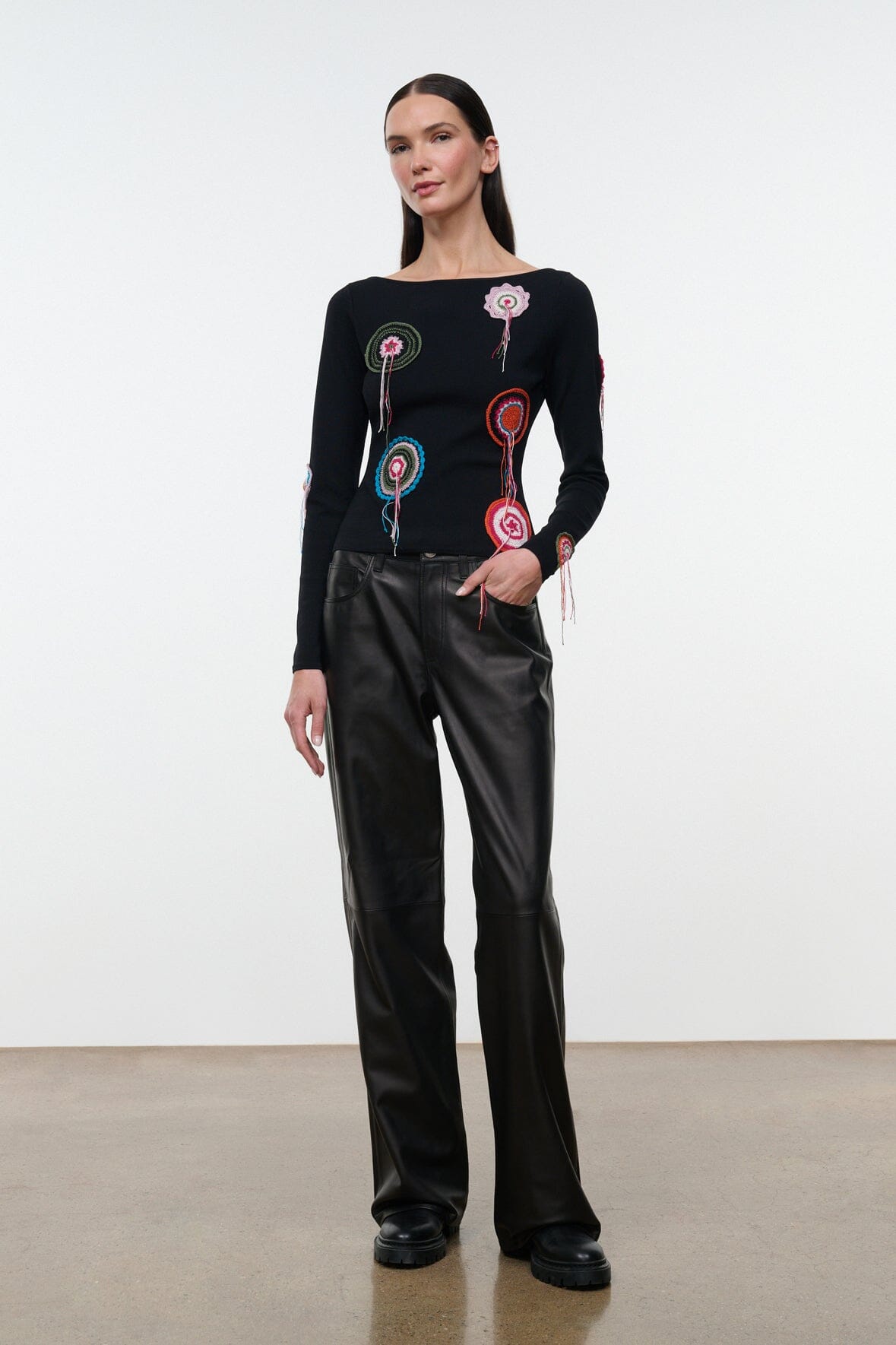 RIMINI TOP | BLACK