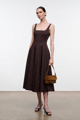BRIGITTE LEATHER MULE | ESPRESSO