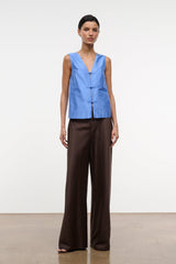SAMI SILK DUPIONI TOP | COAST