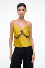 TERRA SILK TOP | TURMERIC