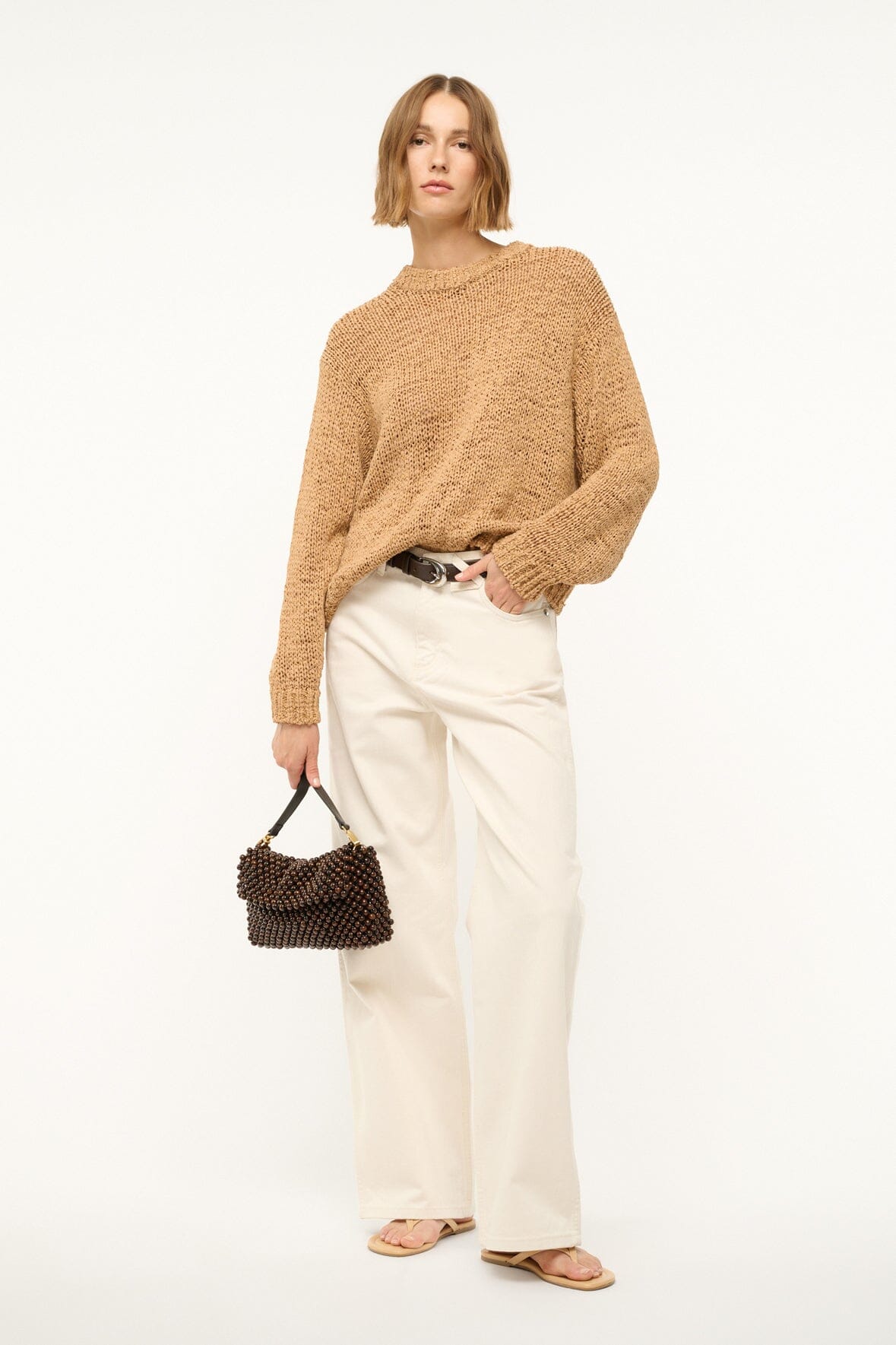 TIMMY SHOULDER BAG | DARK BROWN