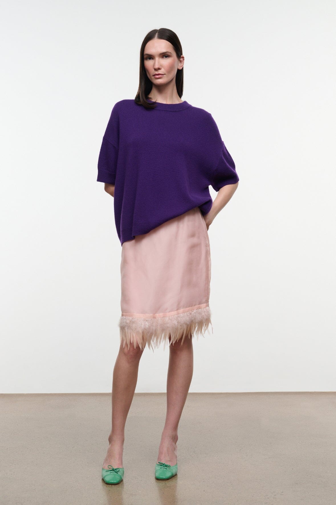 SORRENTO CASHMERE SWEATER | COSMOS