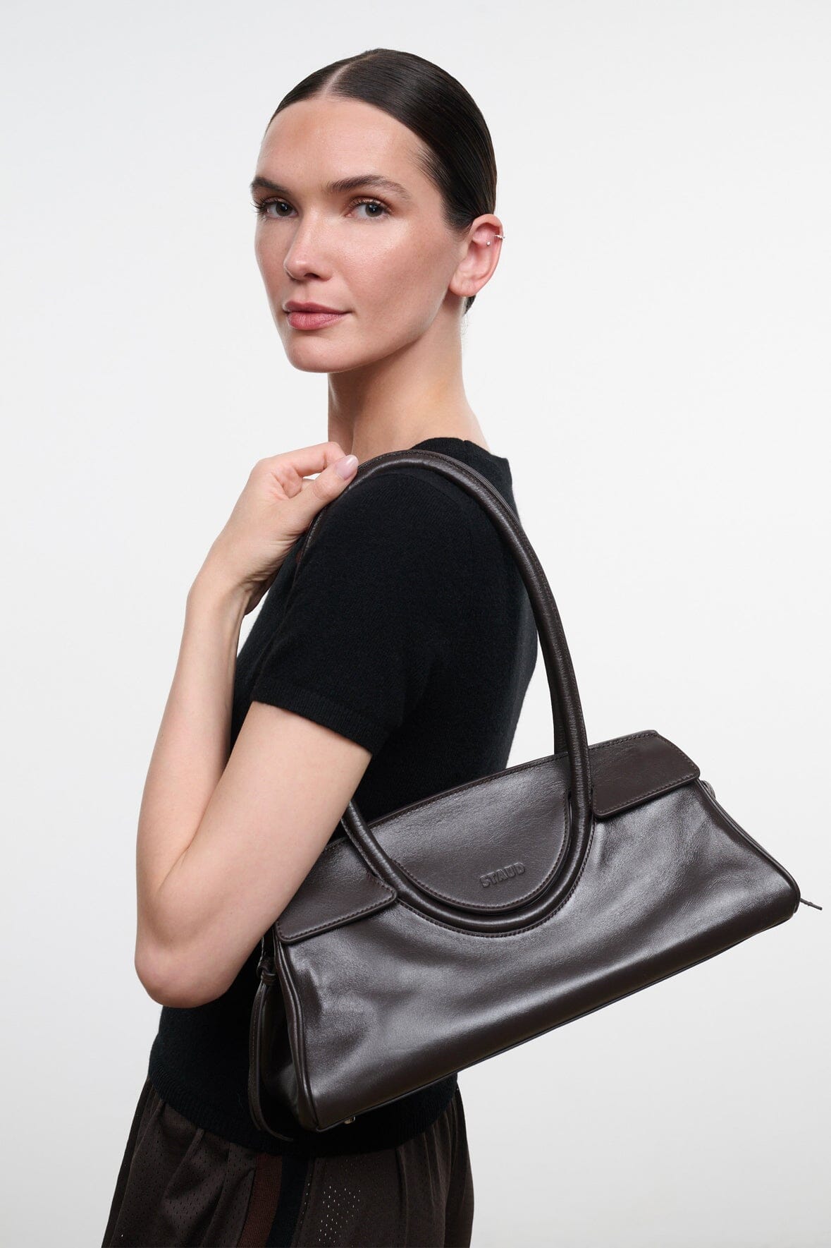 MAUDE SHOULDER BAG | ESPRESSO