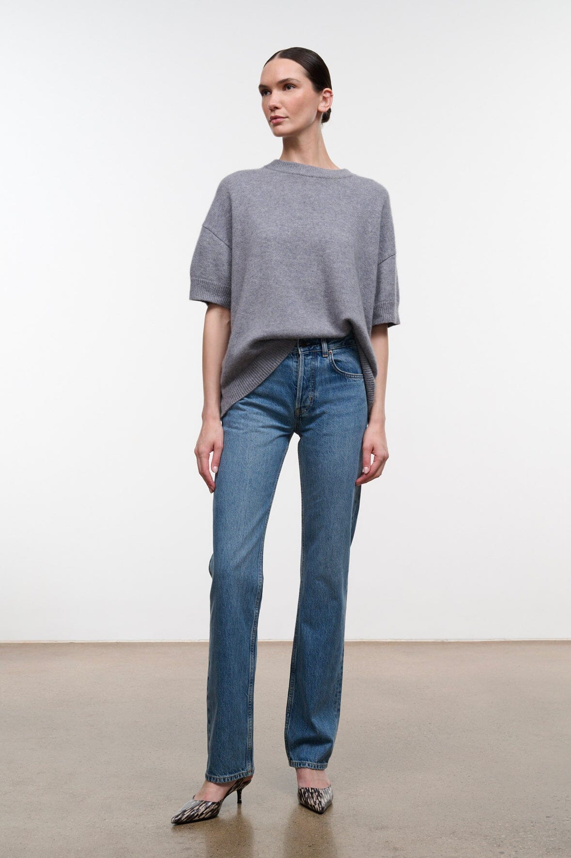 TEDDY STRAIGHT JEAN | VINTAGE WASH