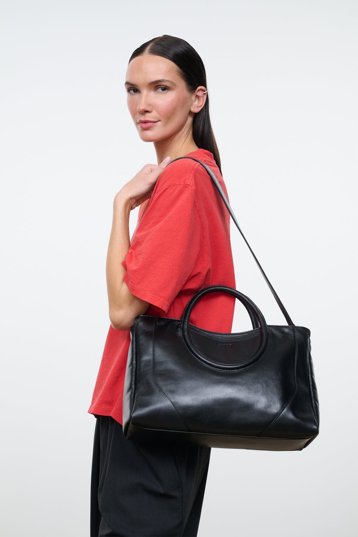 MAUDE SATCHEL | BLACK