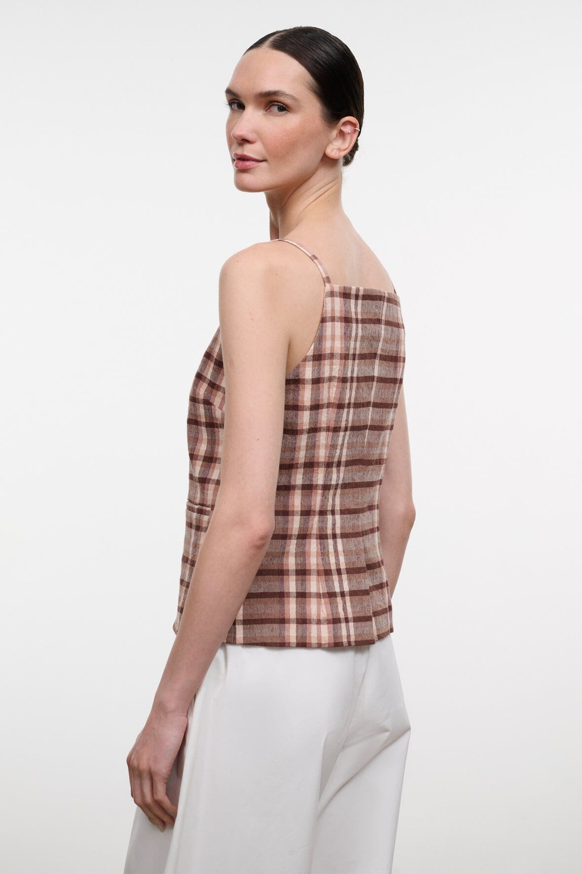UNA TOP | TUSCANY PLAID