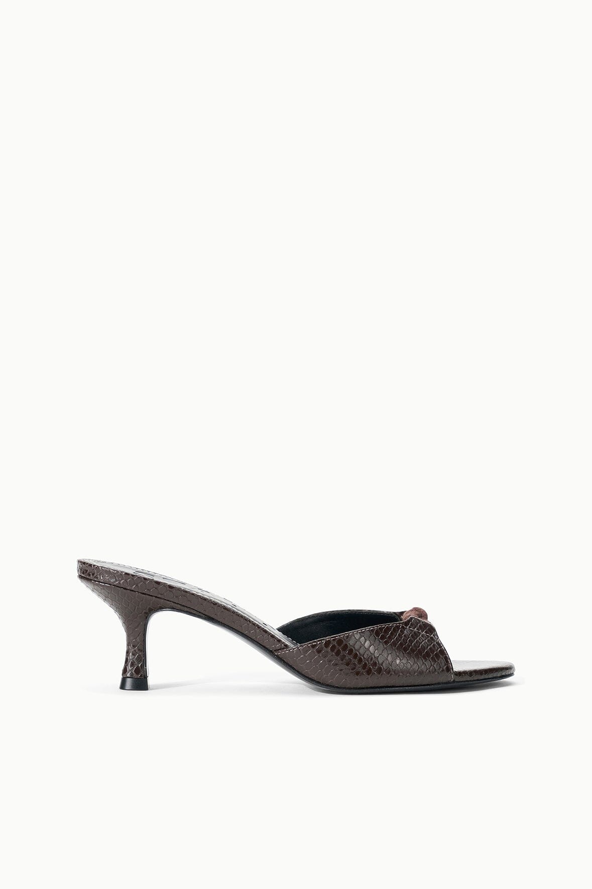 BRYNN MULE | ESPRESSO SNAKE
