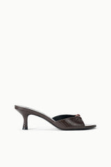BRYNN MULE | ESPRESSO SNAKE