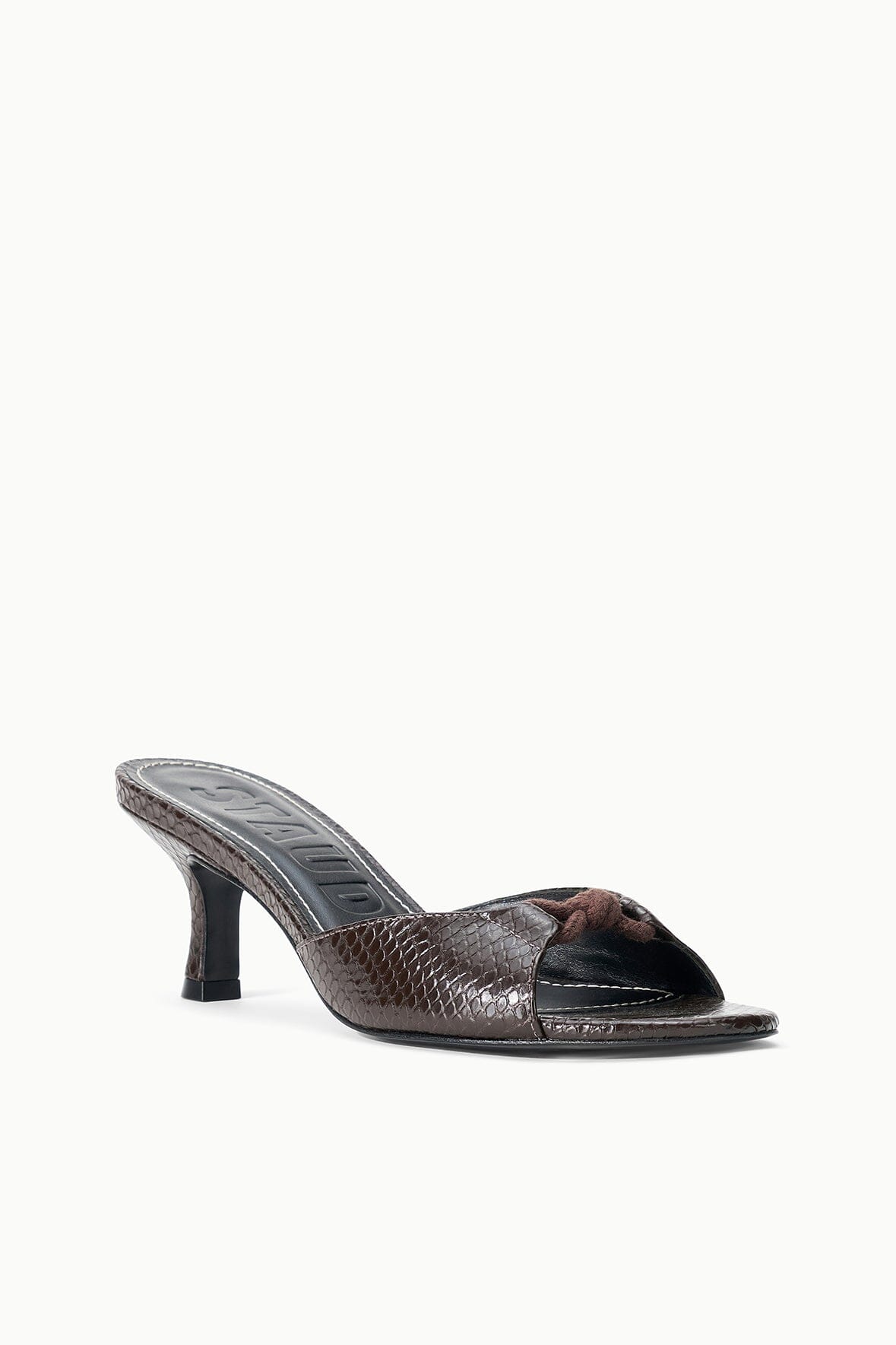 BRYNN MULE | ESPRESSO SNAKE