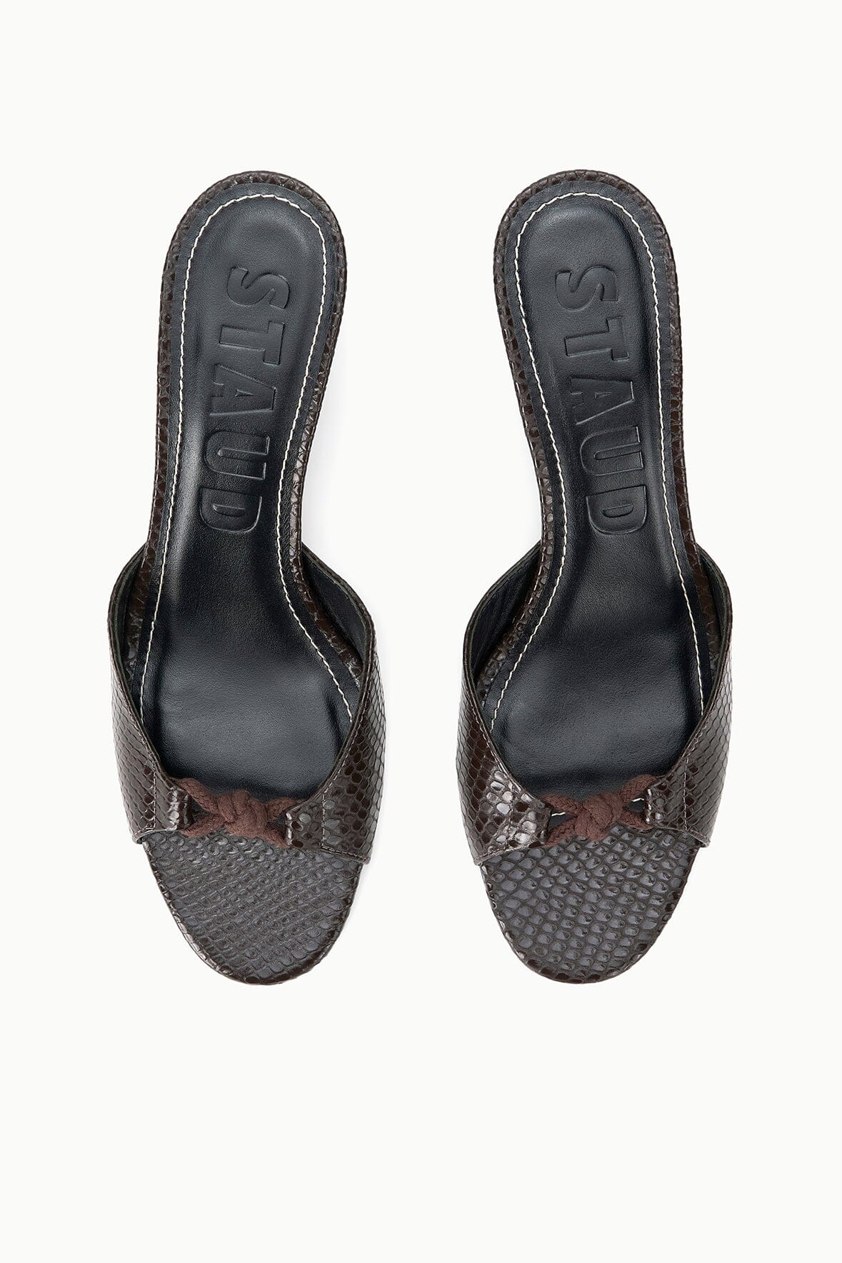 BRYNN MULE | ESPRESSO SNAKE