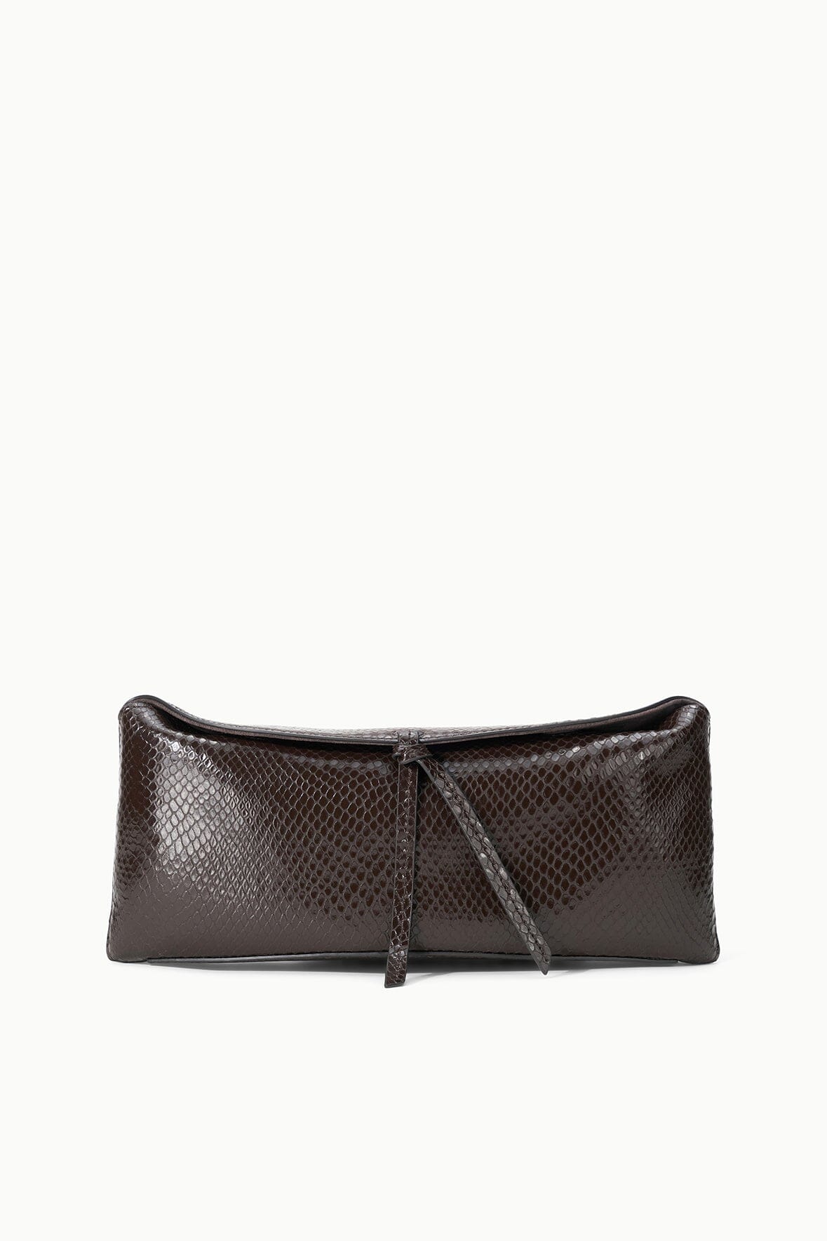 EVE CLUTCH | ESPRESSO SNAKE