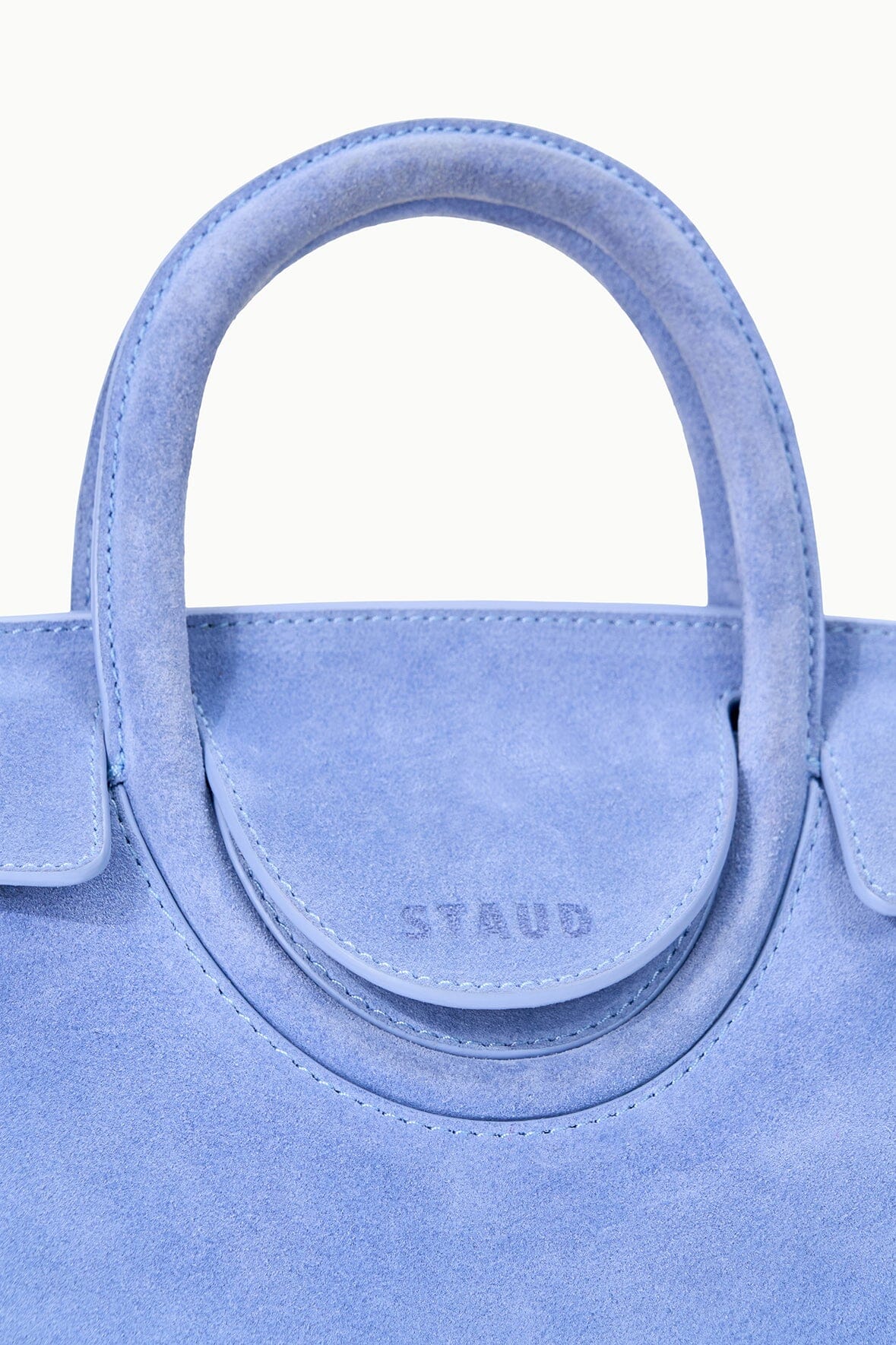 MAUDE MINI CARRYALL | CIELO SUEDE