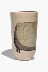 CERAMIC SHEEP VASE | TALL