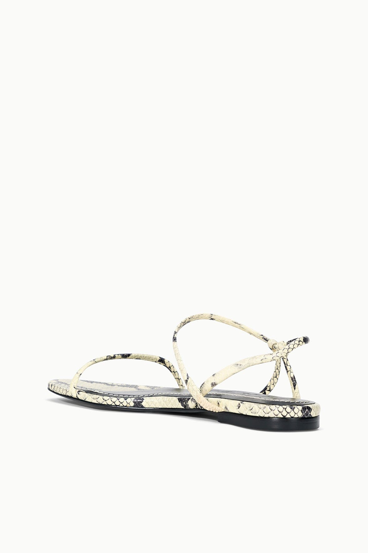 LAUREL SANDAL | WHITE SNAKE