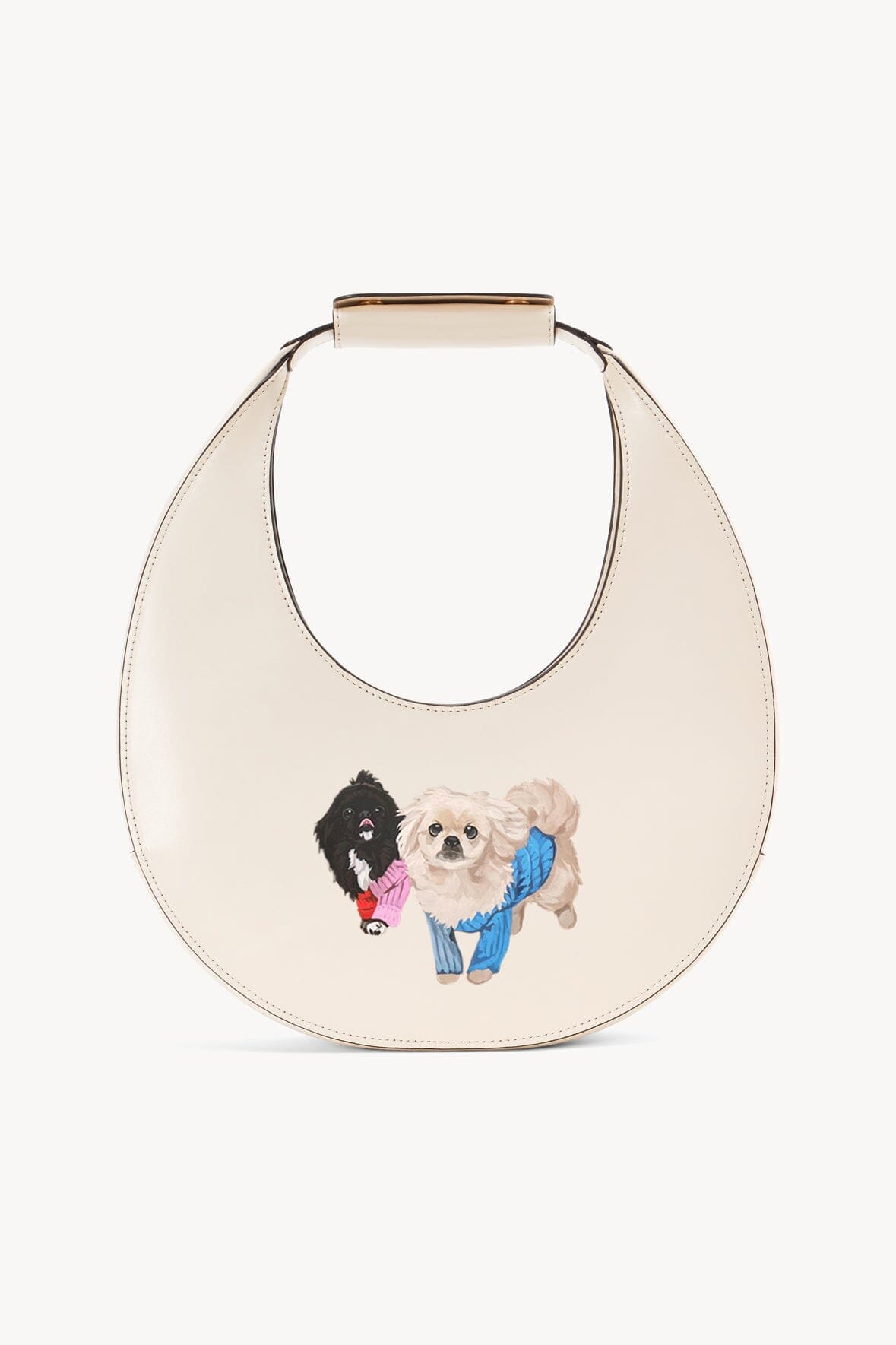 CUSTOM MOON BAG | CREAM