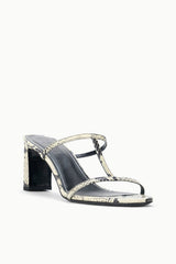 TALITA HEEL | WHITE SNAKE