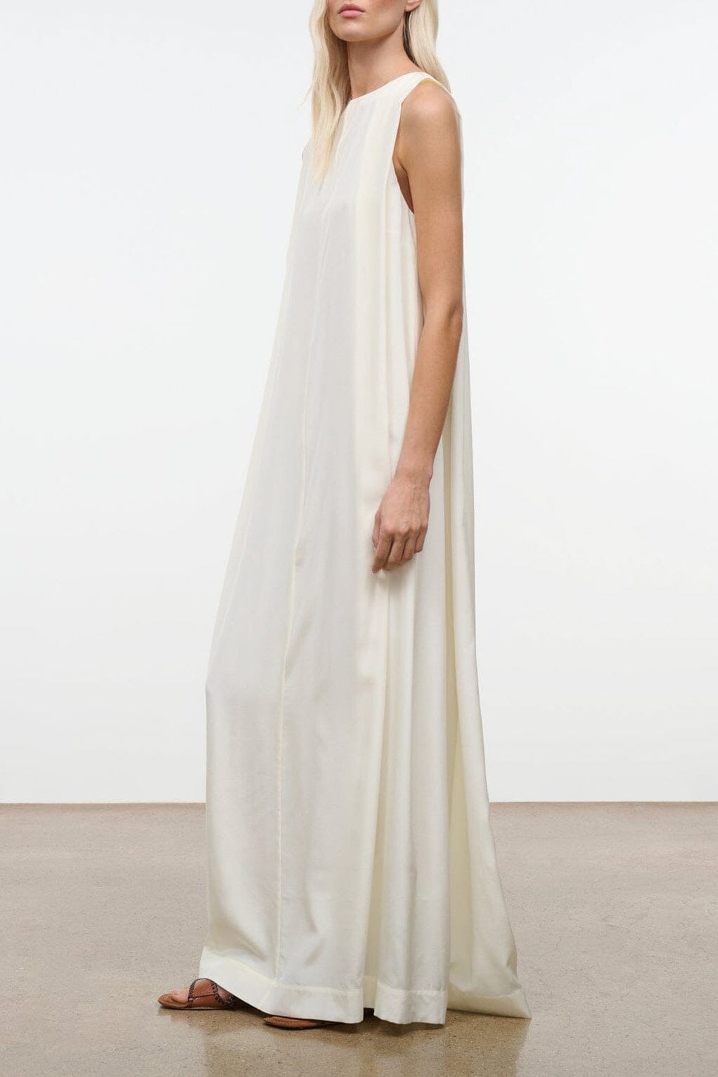 DALIA SILK DRESS | IVORY