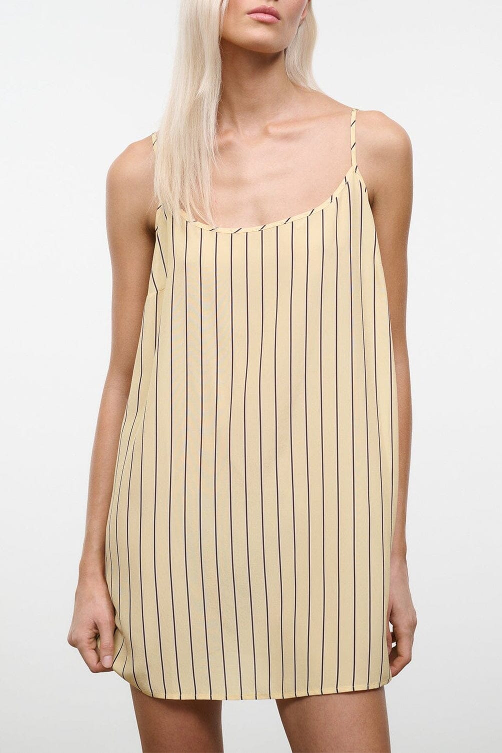 IRENA SILK DRESS | MONDAY STRIPE